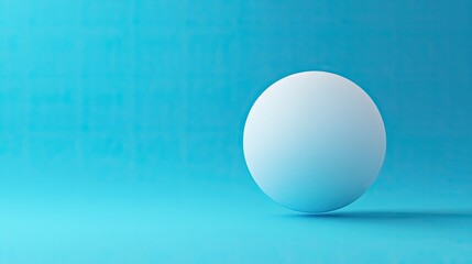 Fototapete - Abstract 3D white chat bubble on a vivid blue backdrop, perfect for illustrating communication, online chat, or message exchange
