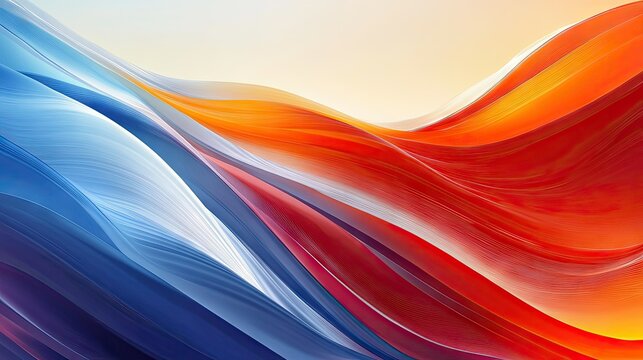 Contemporary wave design featuring smooth, dynamic lines and vibrant hues, ideal for creating engaging and modern visual content.