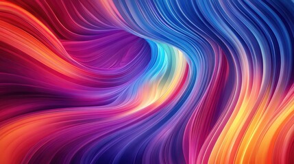 Fototapete - Moving and blending colorful abstract design, featuring dynamic effects that enhance the visual appeal of design templates.
