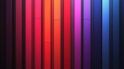 A vibrant and colorful abstract wallpaper design with a repeating pattern of bold colors like red,