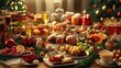 © Johannes - Christmas new year celebration feast