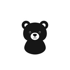 Sticker - Bear vector illustrations