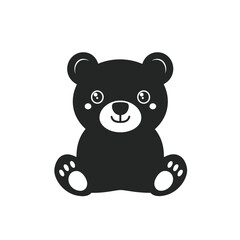 Sticker - Bear vector illustrations