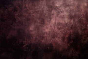 Poster - Dark brown mahogany textured surface with scratches and marks. Close-up view from slightly elevated angle shows intricate details. No text or objects visible, focus on rough surface texture.