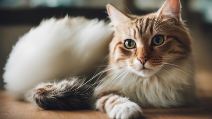 Poster - close up of a cat