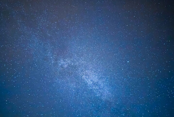 Wall Mural - Stars and Milky Way background texture sharpe