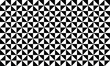 © Tanjil Arafat - Black and White Triangular Checkerboard Pattern. seamless pattern with alternating black and white triangles in a checkerboard style, creating a bold, geometric design for various uses.