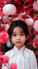 Poster - Modern Chinese Cute Baby Life Heavenly Atmosphere