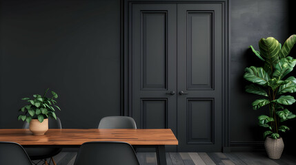 Wall Mural - Modern Office Conference Room Interior With Table