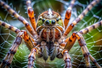 spider on a web
