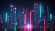 © paukan - Neon Cityscape