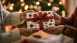 © bephoto - クリスマスギフトの交換