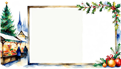 Wall Mural - Beautiful framework for christmas