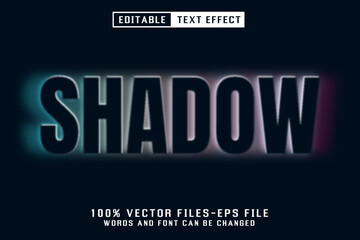 Poster - Shadow Editable Text Effect