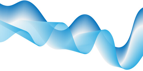 Abstract blue background with dynamic waves. technology network Vector illustration.