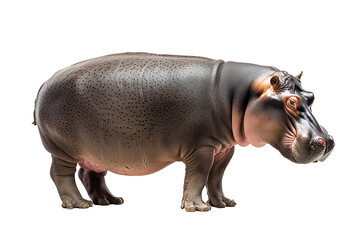 hippopotamus with transparent background