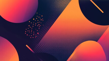 Aufkleber - Detailed shot of a sleek, abstract graphic with geometric patterns and gradients, showcasing a professional and contemporary visual style.