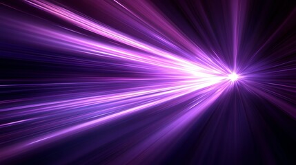 Aufkleber - Abstract purple and white light rays.