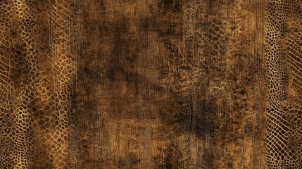 The seamless pattern showcases detailed brown and black snakeskin textures, mimicking natural designs and offering an exotic backdrop ideal for digital use SEAMLESS PATTERN