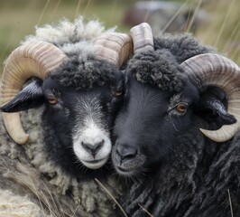 Two rams