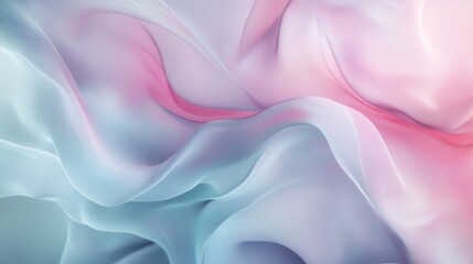 Aufkleber - High-resolution close-up of an abstract background with flowing lines and soft, pastel colors, creating a serene and calming visual experience.