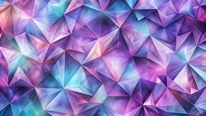 Aufkleber - An image of a vibrant purple abstract background with overlapping triangular shapes, a Purple geometric background. Modern blue gradient geometric square shape abstract background