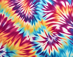 Wall Mural - Tie dye pattern background. Close of tie dye pattern abstract background.