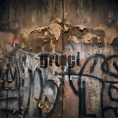 Wall Mural - Grunge concrete wall background