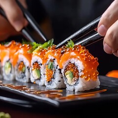 Wall Mural - Sushi from a top Japanese restaurant, 4K


--v
 6.1

--personalize
 pitta79
