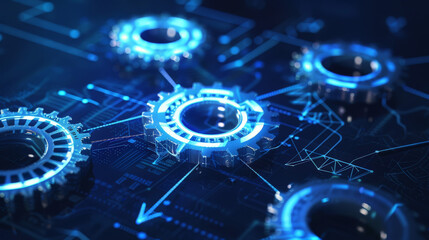 hardware, software abstract background