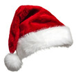 © Sathaporn - red Santa hat isolated on transparent background Generative Ai.