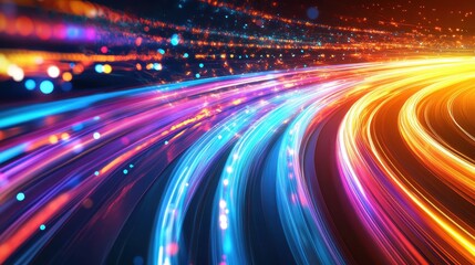 Poster - Data Flow: Illuminated Global Network of Seamless Connectivity