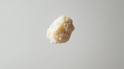 Sticker - A Single White, Whimsical Cloud-Like Object