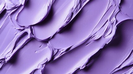 Wall Mural - A purple paint stroke that appears to be a blend of purple and blue