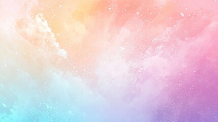 Canvas Print - soft color pastel background