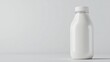 © WE.ARE.AI - Highdetail 3D milk carton, blank design, photorealistic texture, white surface, soft shadow, perfect for product mockups