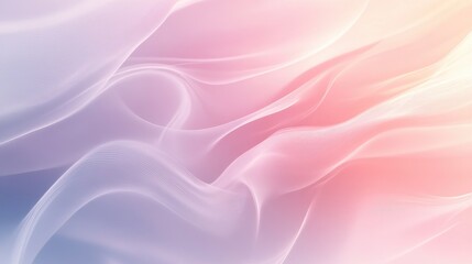 Poster - Soft, gradient abstract background with smooth transitions from light pastel colors, evoking a calm and serene atmosphere