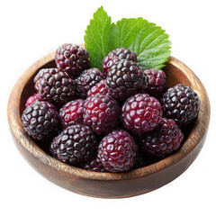 Wall Mural - mulberry isolated on a transparent background png file no background png file