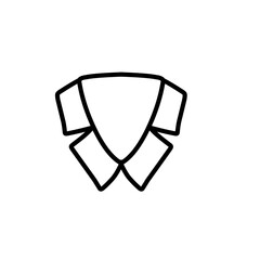 Poster - collar line pattern