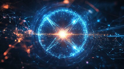Poster - Studying Atomic Orbit Dynamics in Nuclear Tech Advances at a High-Tech Research Facility