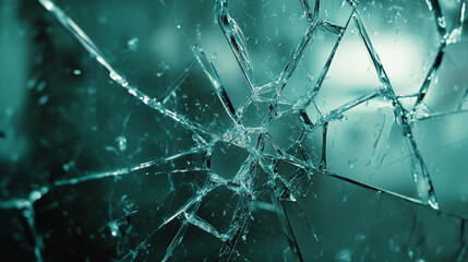 Shattered Glass Texture, Smashed and Broken Glass Wallpaper