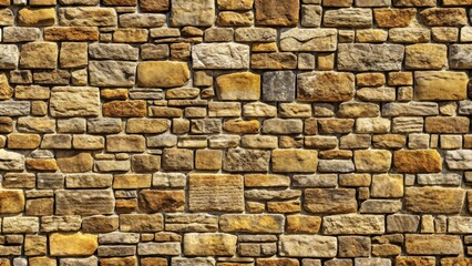 Wall Mural - Seamless and detailed old stone wall texture, perfect for architectural and historical designs