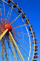 ferris wheel on a sky