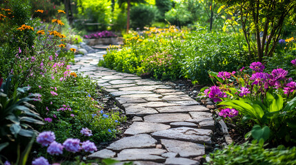 Canvas Print - Beautiful garden