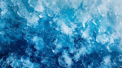 Abstract Ice Texture