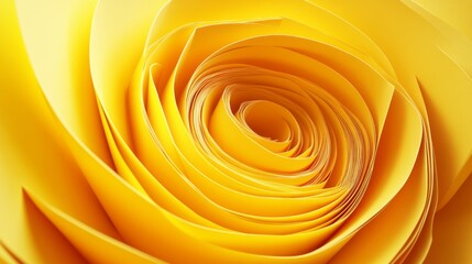 Wall Mural - Beautiful Yellow Rose Close-Up