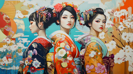 Canvas Print - oriental culture, japanese culture