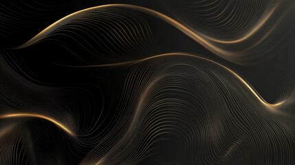 Wall Mural - Abstract Flowing Waves