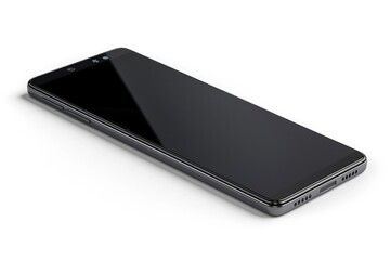Poster - A detailed view of a smartphone on a clean background