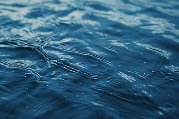 Wall Mural - calm water scene with minimal ripples and reflections